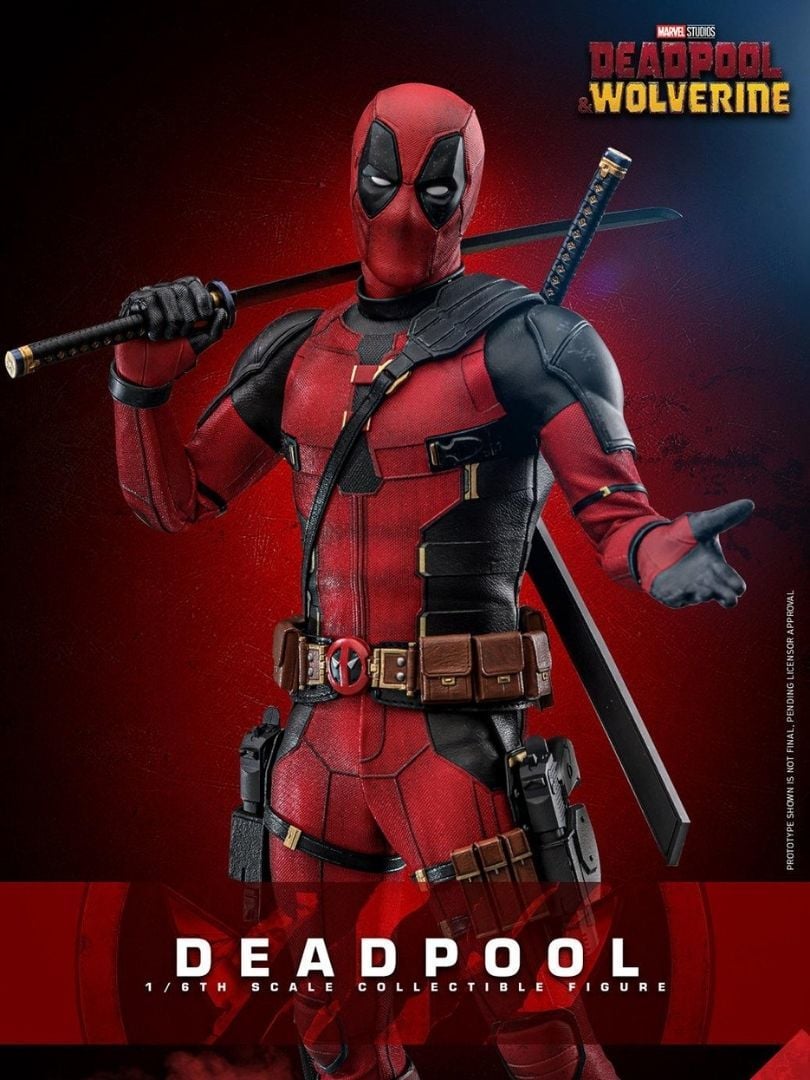 Deadpool & Wolverine - Deadpool 1/6 Scale Koleksiyon Figürü