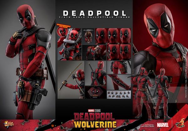 Deadpool & Wolverine - Deadpool 1/6 Scale Koleksiyon Figürü