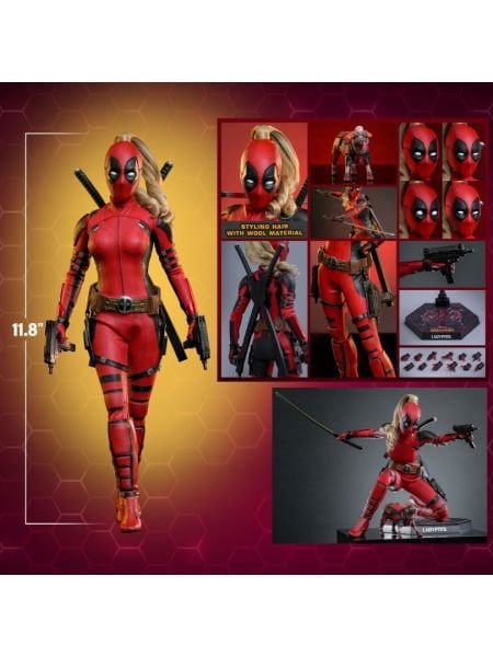 Deadpool & Wolverine - Ladypool (Lady Deadpool) 1/6 Scale Koleksiyon Figürü