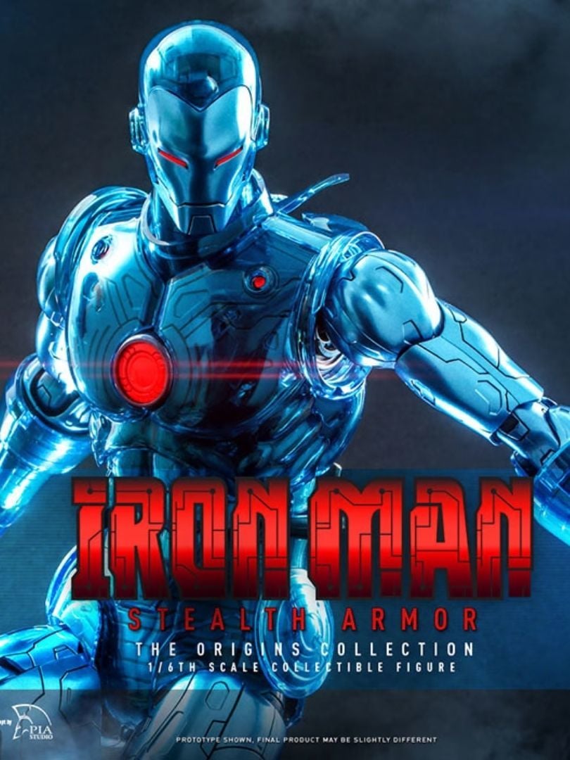 Marvel Comics - Iron Man (Stealth Armor) Exclusive 1/6 Scale Diecast Koleksiyon Figürü