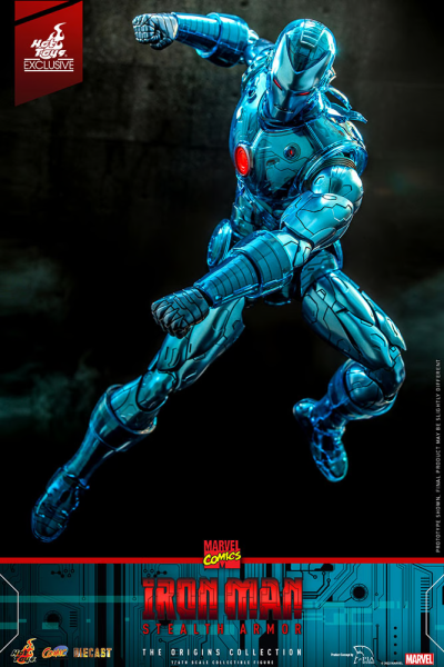 Marvel Comics - Iron Man (Stealth Armor) Exclusive 1/6 Scale Diecast Koleksiyon Figürü