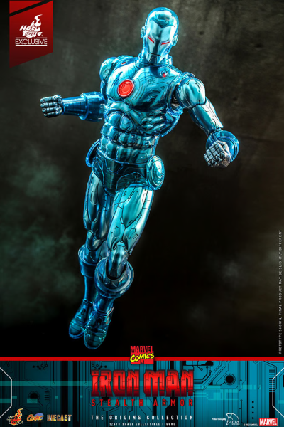 Marvel Comics - Iron Man (Stealth Armor) Exclusive 1/6 Scale Diecast Koleksiyon Figürü