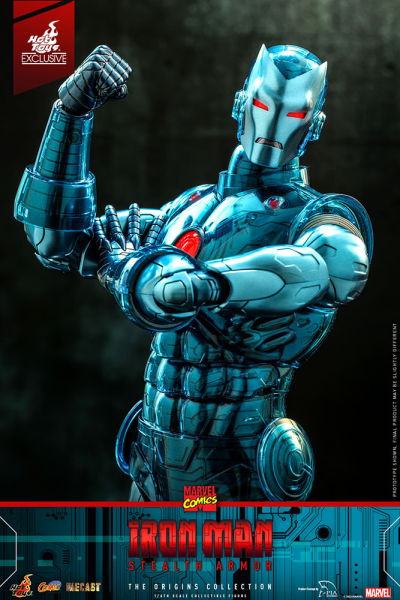 Marvel Comics - Iron Man (Stealth Armor) Exclusive 1/6 Scale Diecast Koleksiyon Figürü