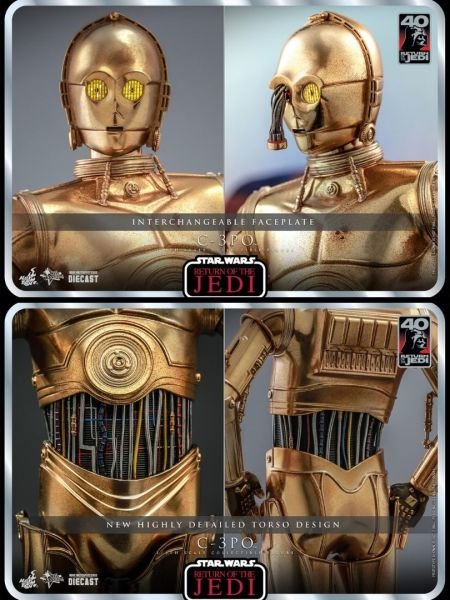 Star Wars: Return Of The Jedi - C-3PO 1/6 Scale Diecast Koleksiyon Figürü