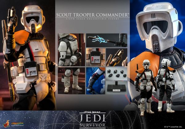 Star Wars: Jedi Survivor - Scout Trooper Commander 1/6 Scale Koleksiyon Figürü