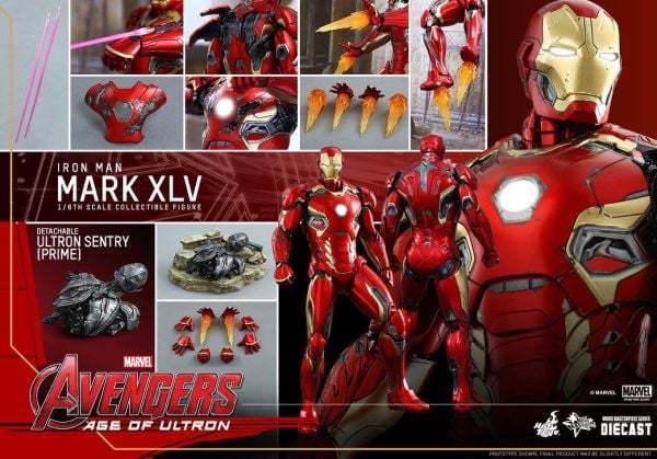 Avengers: Age of Ultron - Iron Man Mark XLV 1/6 Scale Diecast Koleksiyon Figürü
