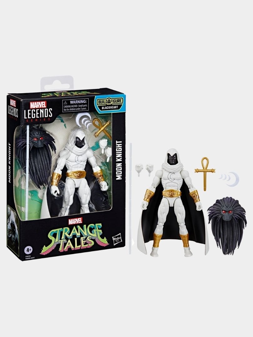 Marvel Legends Strange Tales Moon Knight Aksiyon Figürü (Blackheart BAF)