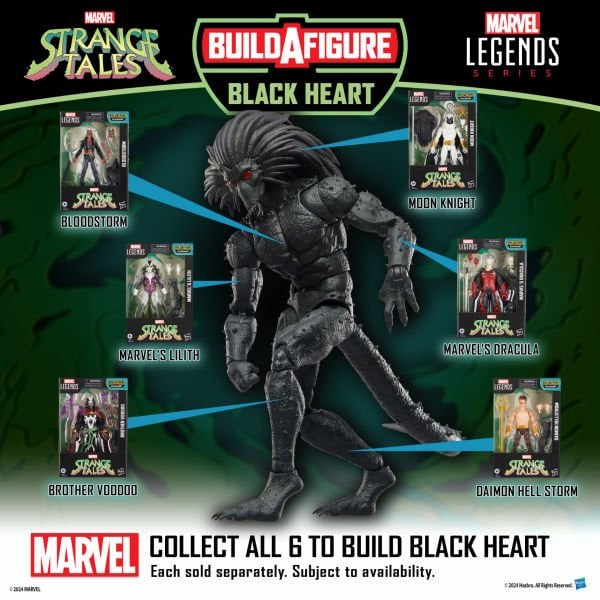 Marvel Legends Strange Tales Marvel's Lilith Aksiyon Figürü (Blackheart BAF)