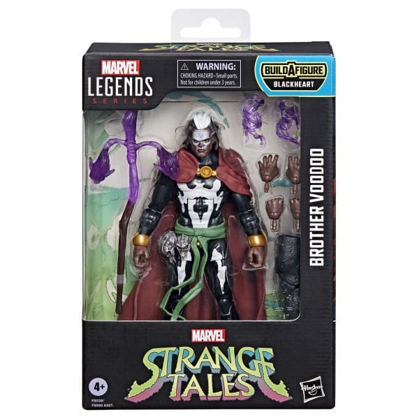 Marvel Legends Strange Tales Brother Voodoo Aksiyon Figürü (Blackheart BAF)
