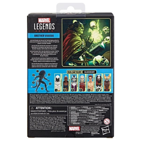 Marvel Legends Strange Tales Brother Voodoo Aksiyon Figürü (Blackheart BAF)