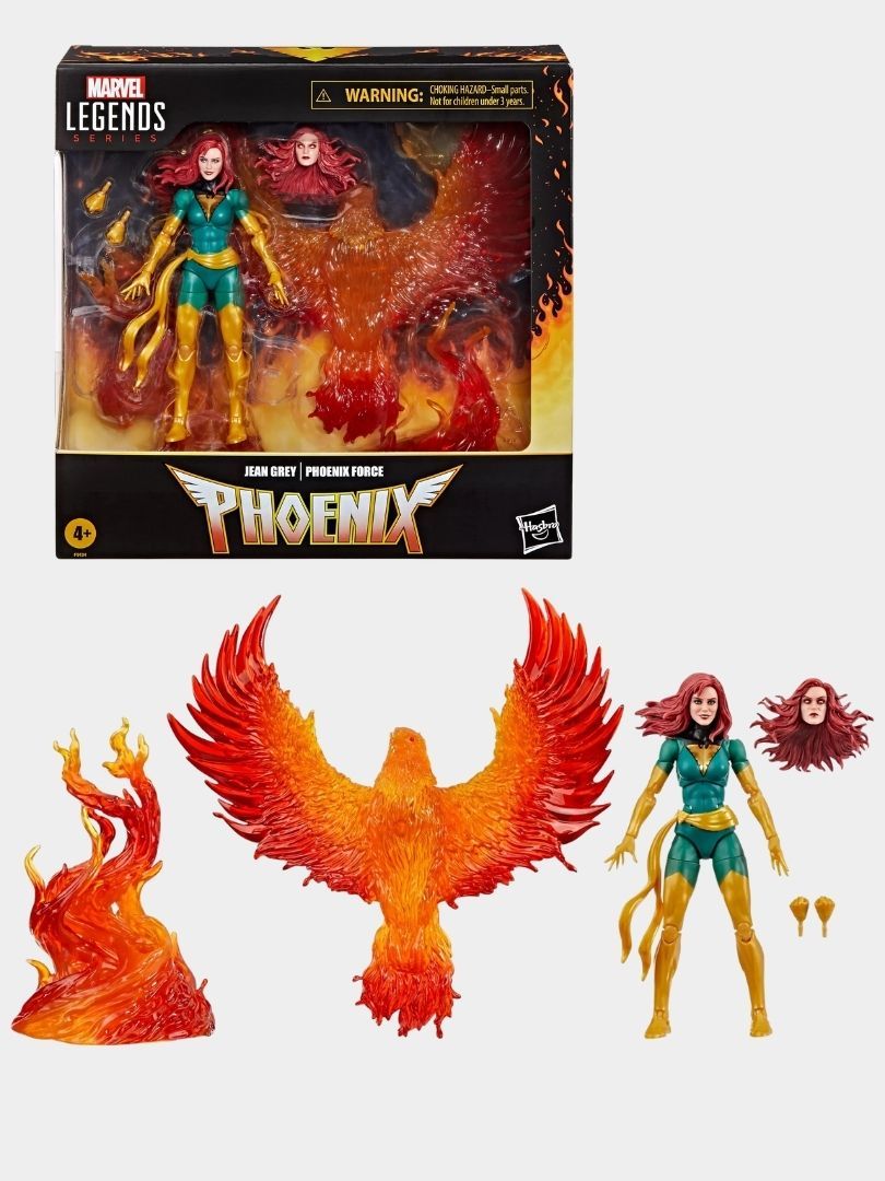 Marvel Legends Jean Grey and Phoenix Force Aksiyon Figür Seti