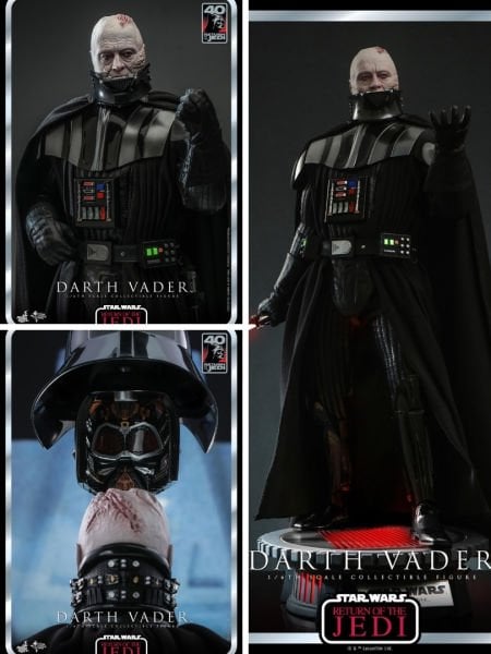 Star Wars: Return of the Jedi - Darth Vader 1/6 Scale Koleksiyon Figürü (ROTJ 40th Anniversary Collection)