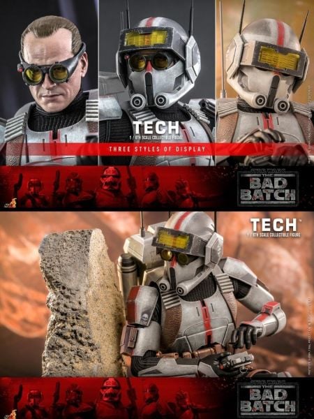 Star Wars: Bad Batch - Tech 1/6 Scale Koleksiyon Figürü