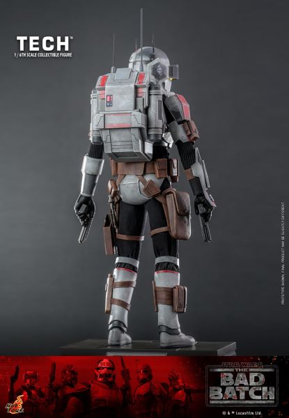 Star Wars: Bad Batch - Tech 1/6 Scale Koleksiyon Figürü