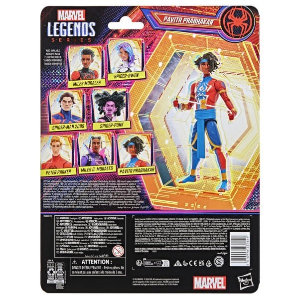 Marvel Legends Pavitr Prabhakar (Spider-Man: Across the Spider-Verse) Aksiyon Figürü