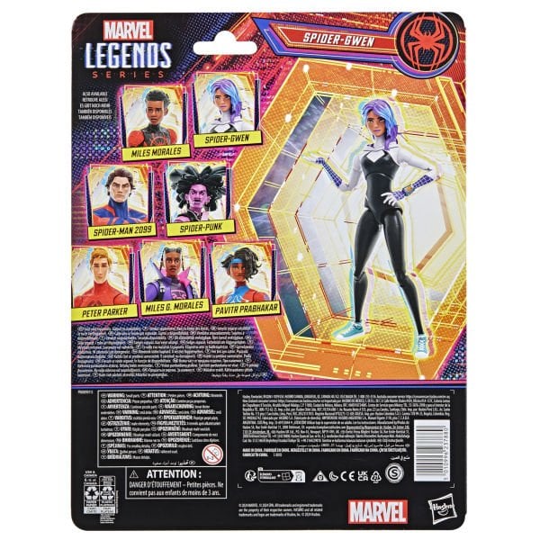 Marvel Legends Spider-Gwen (Spider-Man: Across the Spider-Verse) Aksiyon Figürü