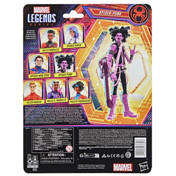 Marvel Legends Spider-Punk (Spider-Man: Across the Spider-Verse) Aksiyon Figürü