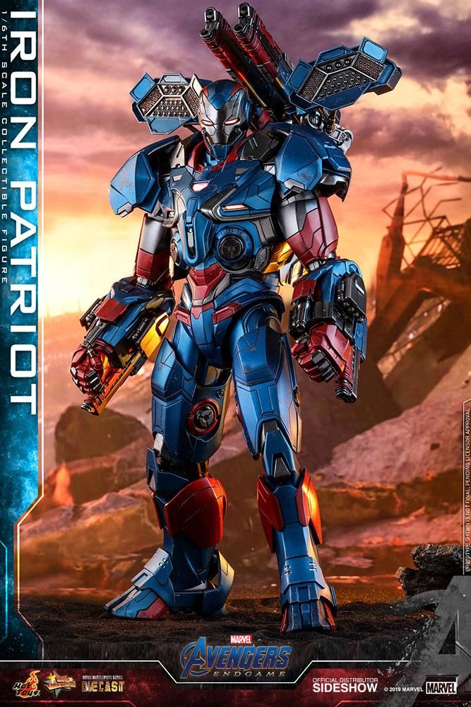 Avengers: Endgame - Iron Patriot 1/6 Scale Diecast Koleksiyon Figürü
