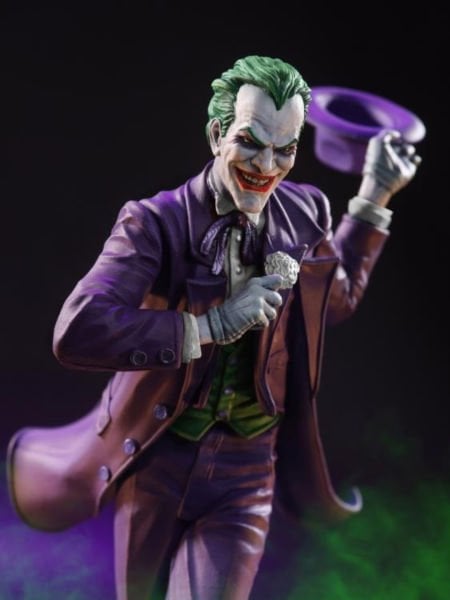 DC Comics - The Joker Purple Craze by Alex Ross 1/10 Scale Limited Edition Heykel