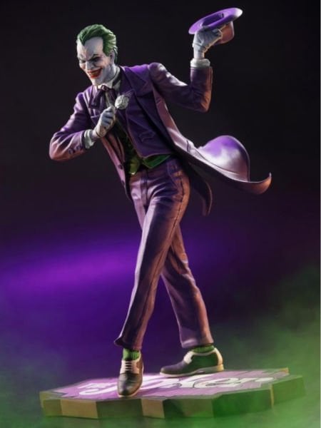 DC Comics - The Joker Purple Craze by Alex Ross 1/10 Scale Limited Edition Heykel