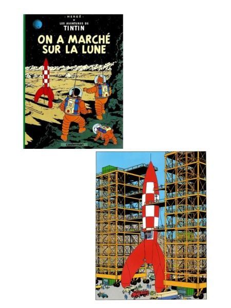 Tintin Rocket (60 cm)