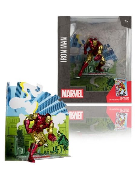Marvel Comics - Iron Man (The Invincible Iron Man #126) 1/10 Scale Heykel
