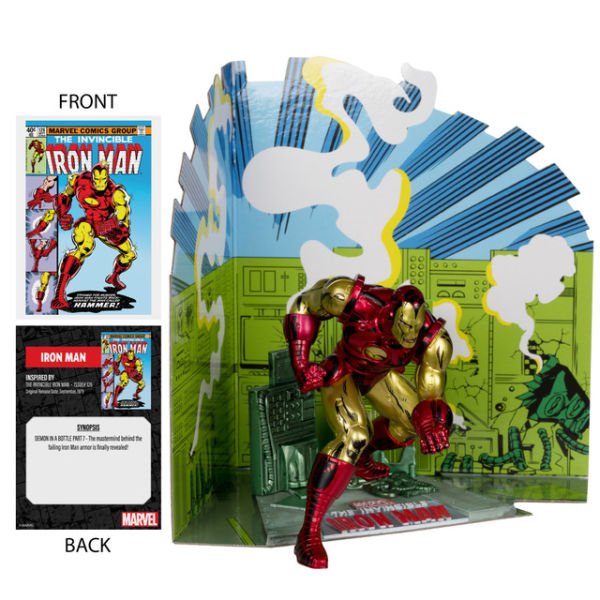 Marvel Comics - Iron Man (The Invincible Iron Man #126) 1/10 Scale Heykel