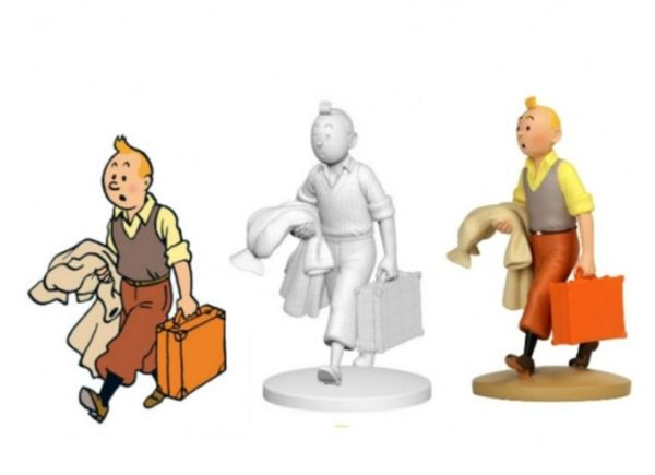 Tintin on the Way (Tintin en Route)