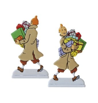 Tintin Carrying Gifts Figure