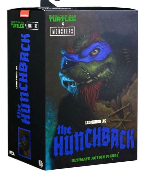 Universal Monsters x TMNT: Ultimate Leonardo as The Hunchback Aksiyon Figürü