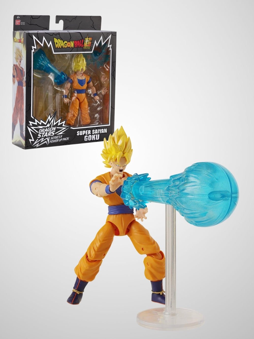 Dragon Ball Super - Super Saiyan Goku (Dragon Stars Series Power Up Pack) Aksiyon Figürü