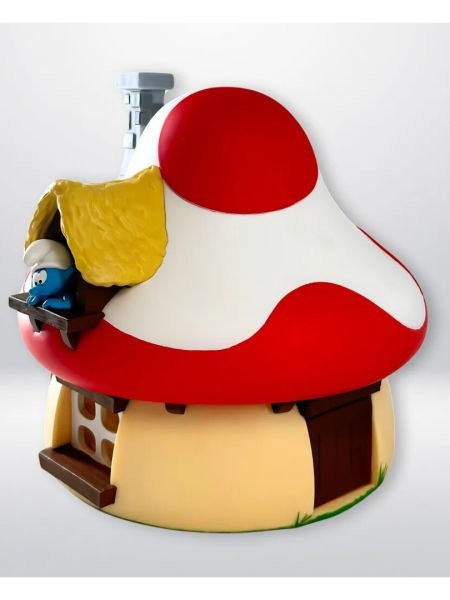 Smurfs Mushroom House Money Box - Şirinler Evi Kumbara