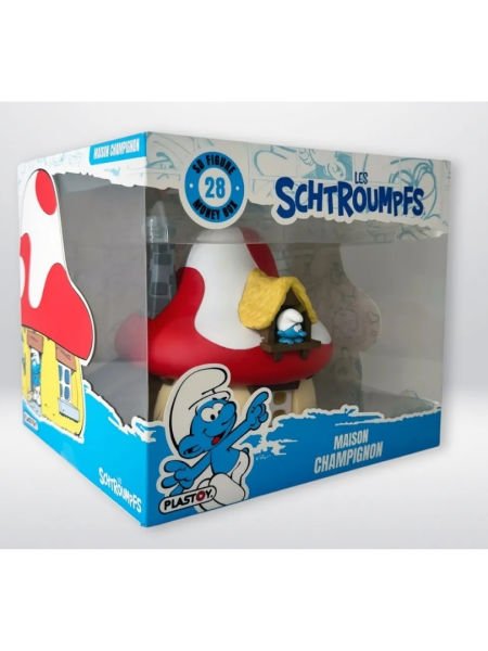 Smurfs Mushroom House Money Box - Şirinler Evi Kumbara