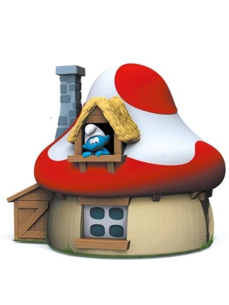 Smurfs Mushroom House Money Box - Şirinler Evi Kumbara