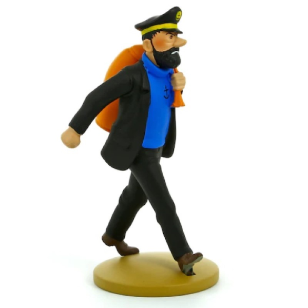 Moulinsart Tintin - Haddock On the Way Resin Figurine