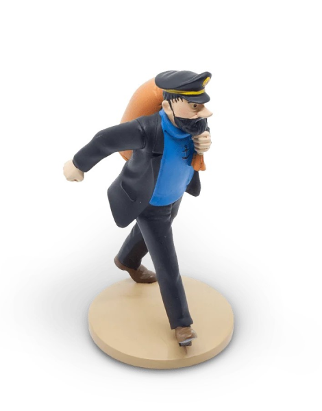 Moulinsart Tintin - Haddock On the Way Resin Figurine