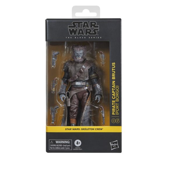 Star Wars Black Series Pirate Captain Brutus (Port Borgo) (Skeleton Crew) Aksiyon Figürü