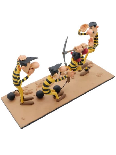 Lucky Luke (Red Kit) - The Daltons Calm Down Joe Limited Edition Heykel