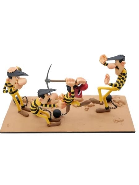 Lucky Luke (Red Kit) - The Daltons Calm Down Joe Limited Edition Heykel