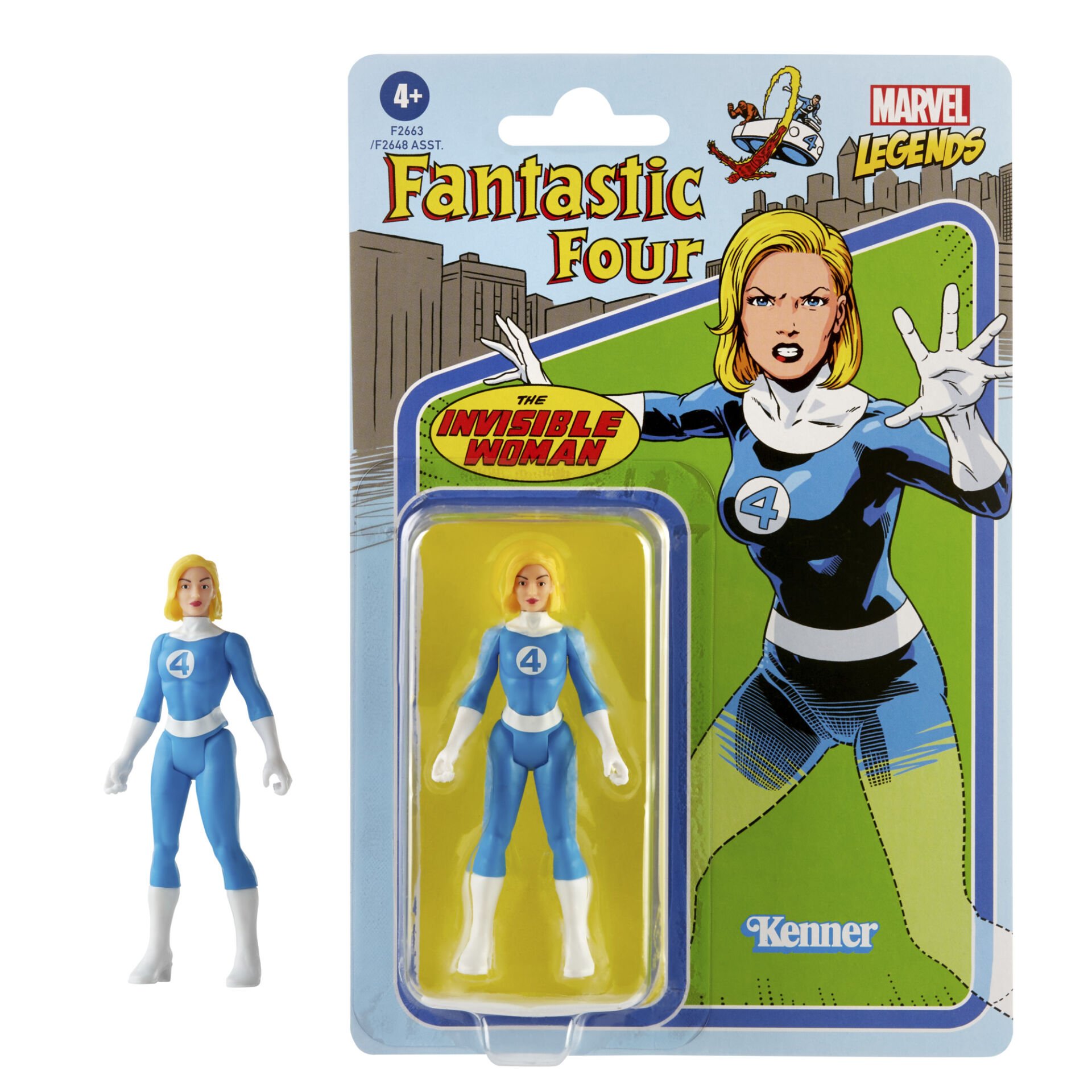 Marvel Legends Retro 375 Collection Invisible Woman