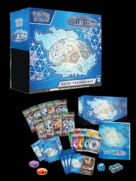 Pokemon TCG: Scarlet & Violet - Stellar Crown Elite Trainer Box