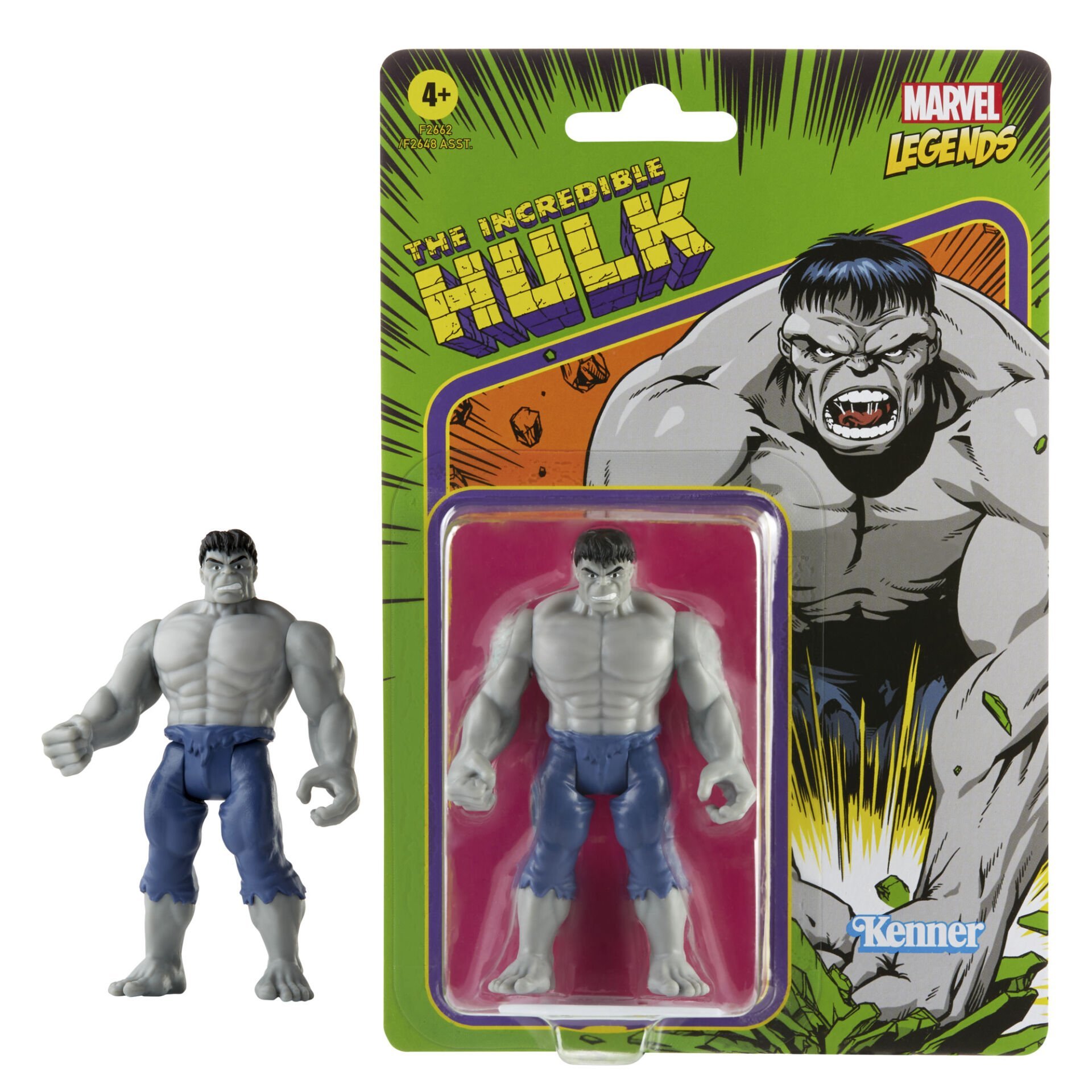 Marvel Legends Retro 375 Collection Grey Hulk