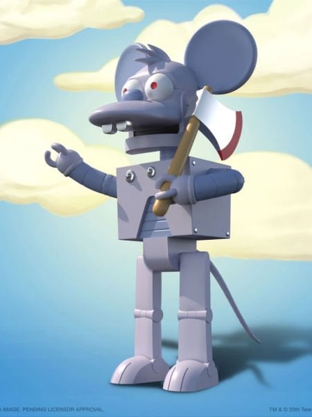 Simpsons Ultimates! - Robot Itchy Koleksiyon Figürü
