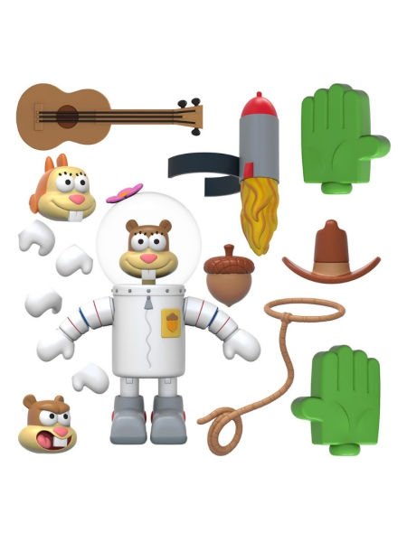 SpongeBob Ultimates! - Sandy Cheeks Koleksiyon Figürü