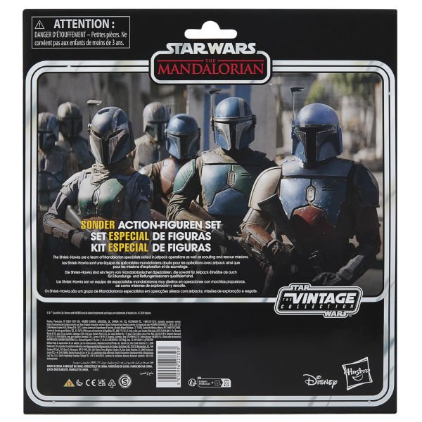 Star Wars Vintage Collection Mandalorian Shriek-Hawk (The Mandalorian) 4'lü Aksiyon Figür Seti