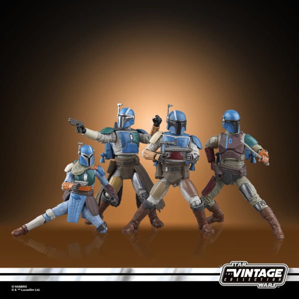 Star Wars Vintage Collection Mandalorian Shriek-Hawk (The Mandalorian) 4'lü Aksiyon Figür Seti