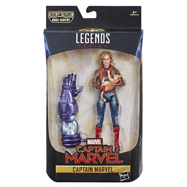 Captain Marvel - Marvel Legends Captain Marvel (Bomber Jacket) (Kree Sentry BAF)