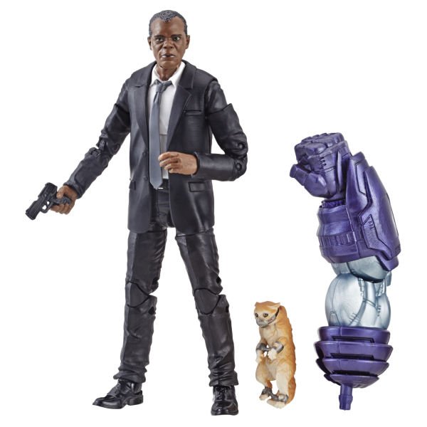 Captain Marvel - Marvel Legends Nick Fury (Kree Sentry BAF)