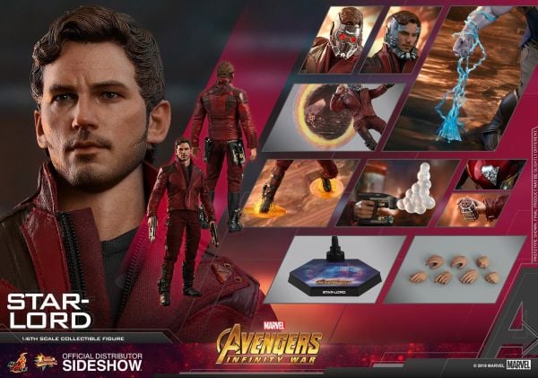 Avengers: Infinity War - Star-Lord 1/6 Scale Koleksiyon Figürü