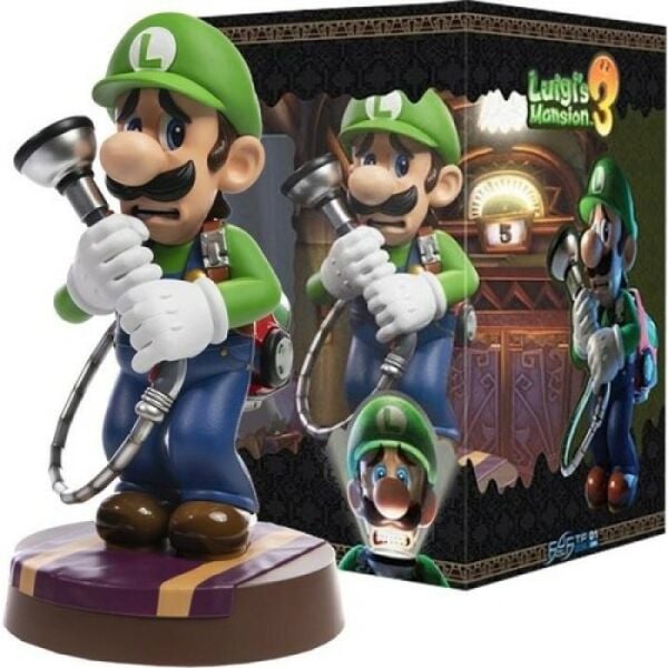Luigi's Mansion 3 - Luigi PVC Painted Heykel